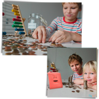 Tirelire mangeuse d'argent